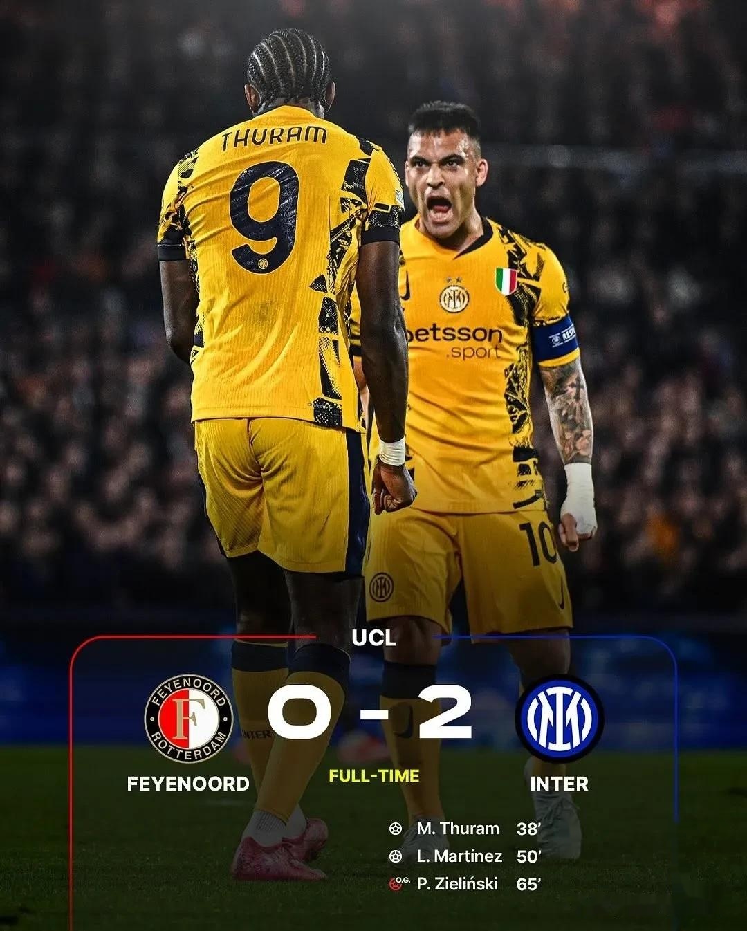 国际米兰面对强敌，最终告负的简单介绍